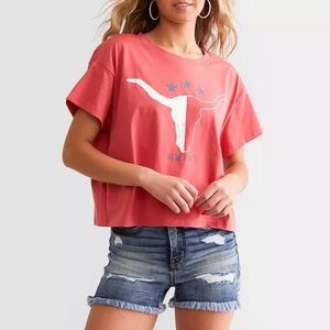 Ariat Women's Red Longhorn Graphic Tee